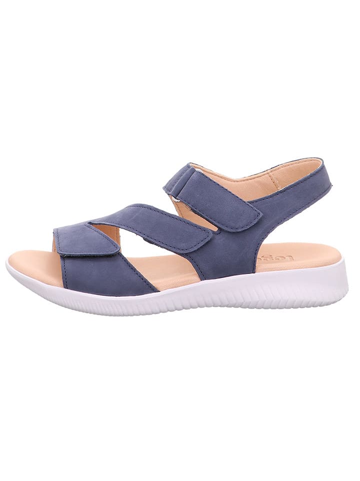 Legero Leder-Sandalen "Fantastic" in Blau - 62% | Größe 41 | Damen-sandalen