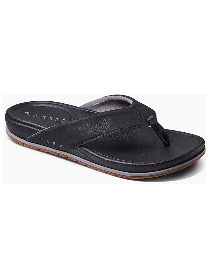Reef Zehentrenner "Bonzer" in Schwarz - 36% | Größe 42 | Herrensandalen