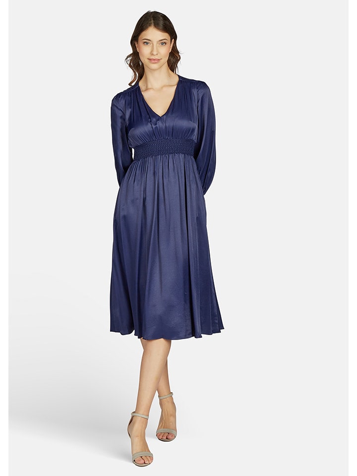Kleo Kleid in Dunkelblau - 86% | Größe 34 | Damen-kleider