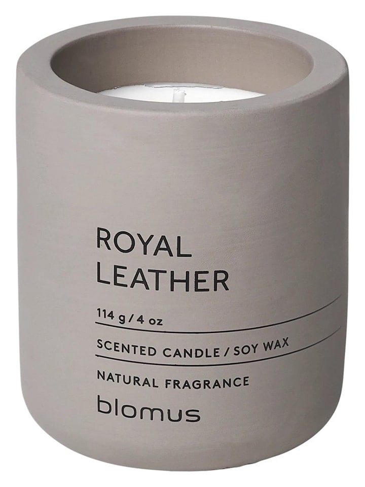 Blomus Duftkerze "Fraga" in Taupe - 114 g - 21% | Kerzen-vasen
