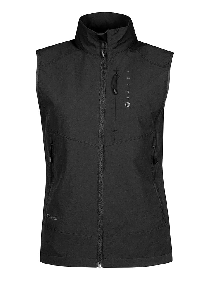 Halti Funktionsweste "Pallas Evo" in Schwarz - 62% | Größe 40 | Damen-outdoorjacken