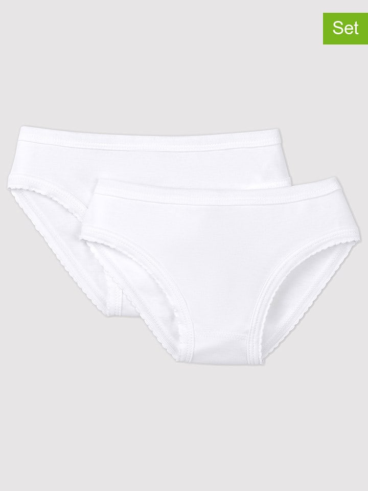 PETIT BATEAU 2er-Set: Slips in Weiß - 40% | Größe 152 | Baby-waesche