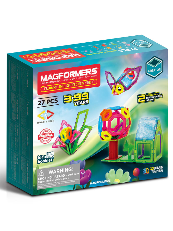 MAGFORMERS 27tlg. Magnetspielset "Twinkling Garden Set" - ab 3 Jahren - 15% | Experimentieren-spielzeug