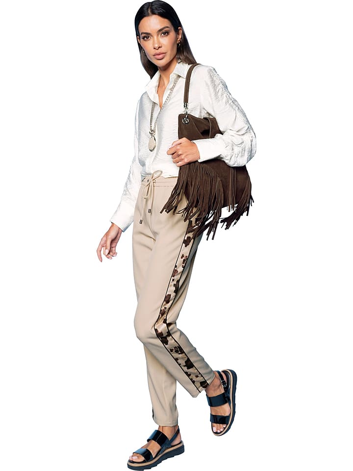 Heine Bluse in Creme - 68% | Größe 40 | Damen-blusen
