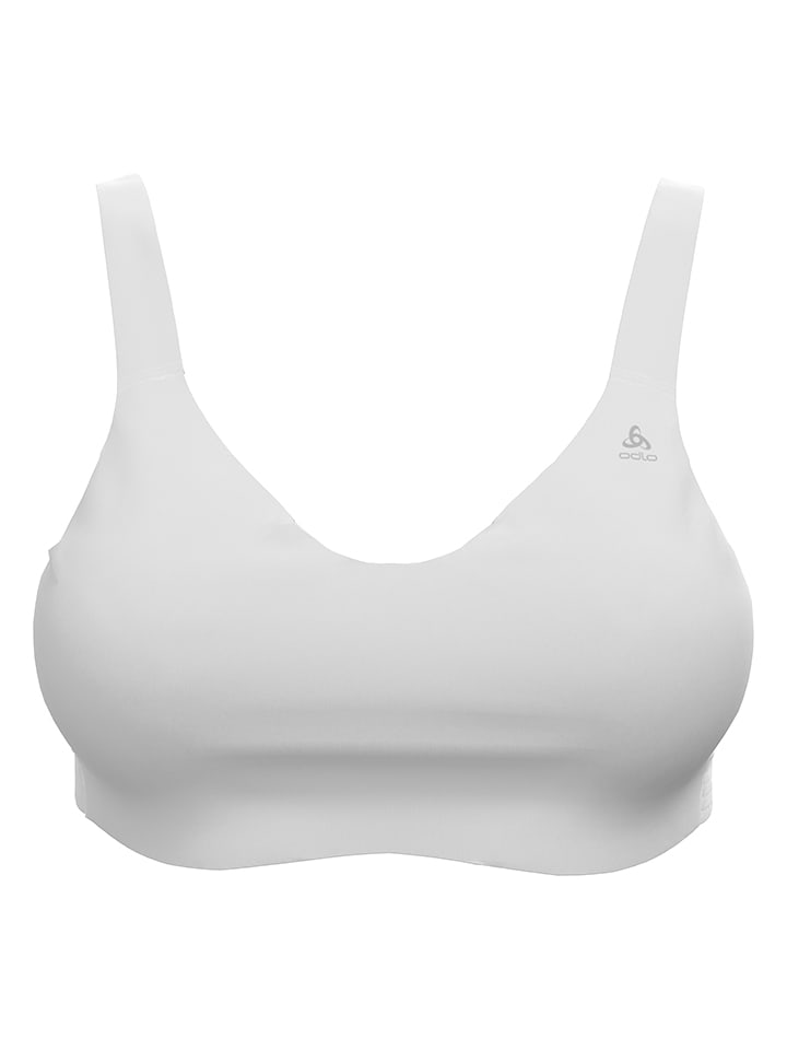 Odlo Sport-BH "Everyday" in Weiß - High - 46% | Größe 85C | Damen-sportunterwaesche
