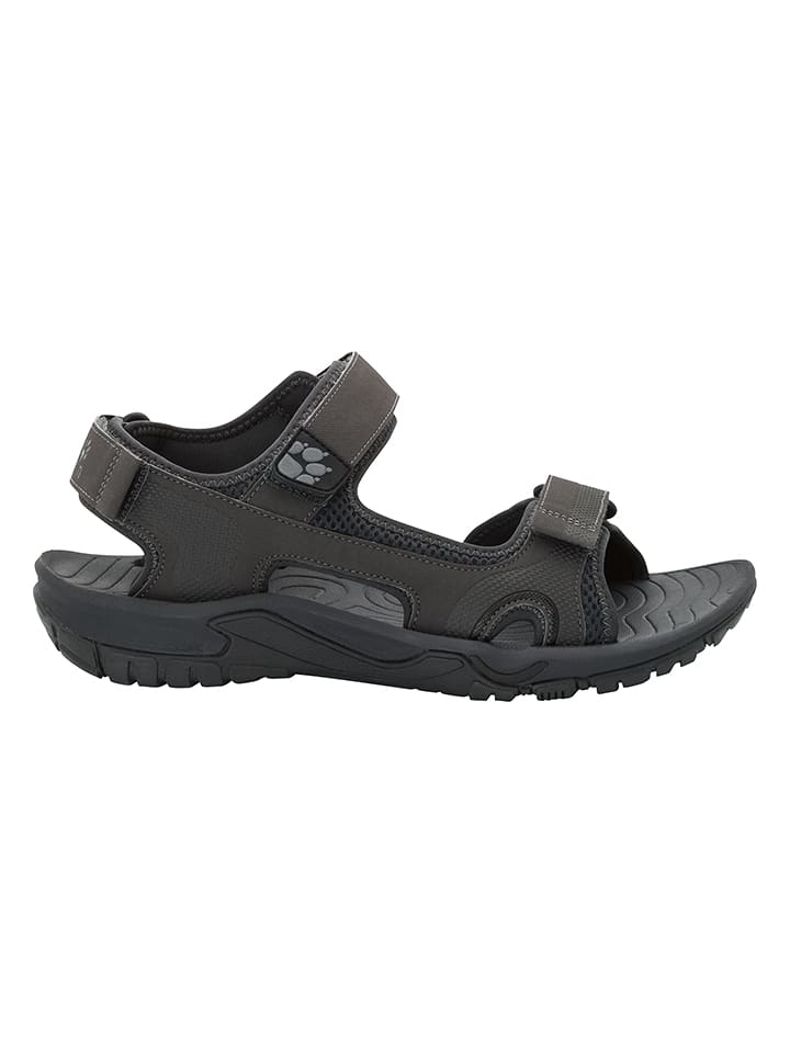 Jack Wolfskin Trekkingsandalen "Lakewood" in Anthrazit - 42% | Größe 40,5 | Herrenschuhe-outdoorschuhe