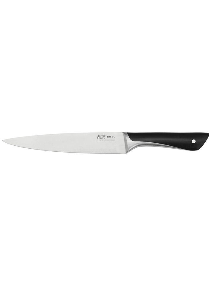 Tefal Fleisch- und Schinkenmesser in Silber/ Schwarz - (L)20 cm - 38% | Kuechenhelfer