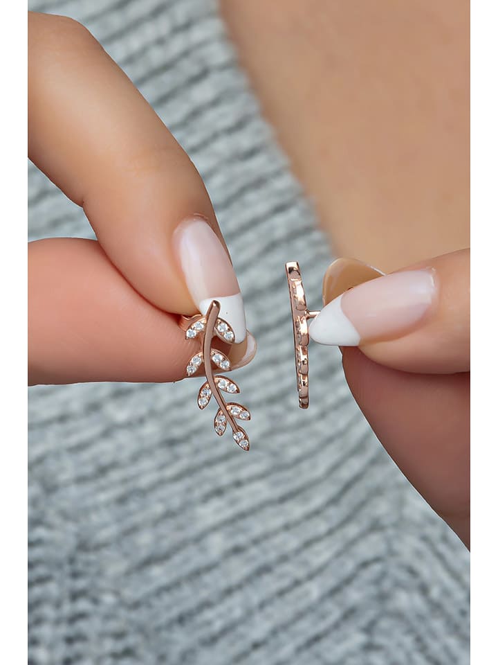 Heliophilia Silber-Ohrstecker mit Edelsteinen - 50% | Schmuck
