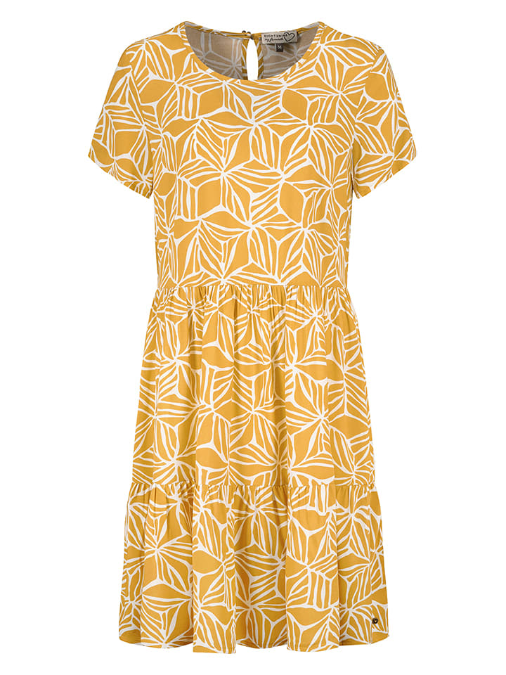 Eight2Nine Kleid in Gelb - 52% | Größe M | Damen-kleider