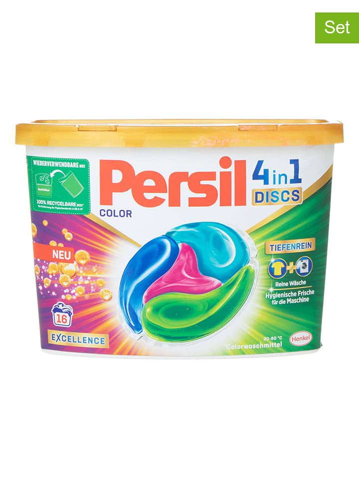 Persil 8er-Set: Colorwaschmitteltabs "Color", je 400 g - 35% | Putzutensilien