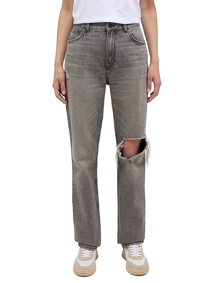Mustang Jeans "Brooks" - Regular fit - in Grau - 84% | Größe W26/L34 | Damenjeans