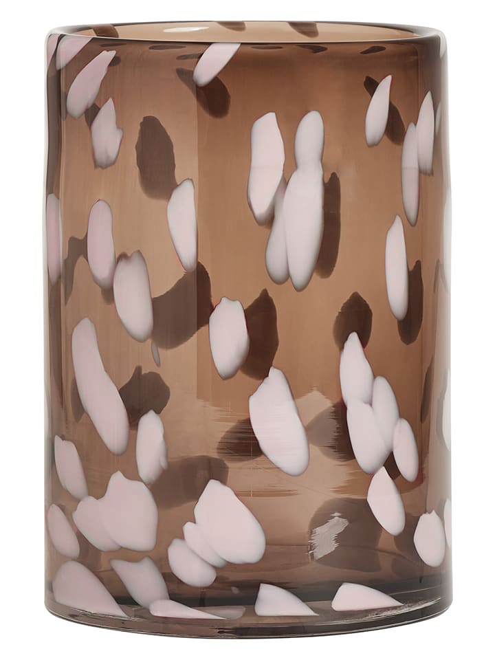 OYOY living design Vase "Jali" in Braun - (H)19 x Ø 13 cm - 51% | Kerzen-vasen