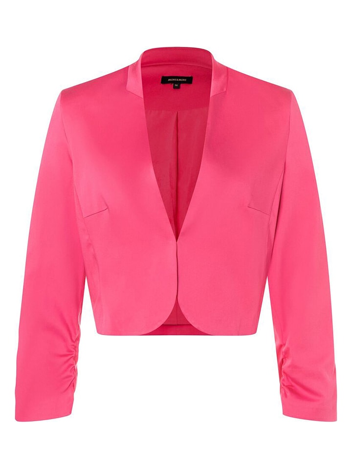 More & More Bolero in Pink - 74% | Größe 44 | Damen-pullover-cardigans