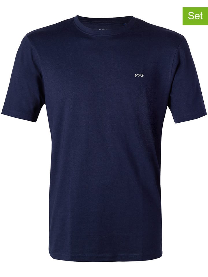 McGregor 4er-Set: Shirts in Dunkelblau - 70% | Größe M | Herren-plussize