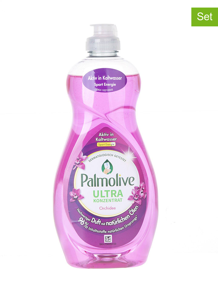 Palmolive 6er-Set: Handspülmittel "Orchidee" - 500 ml - 12% | Putzutensilien