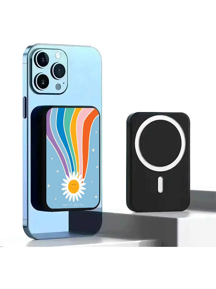 SWEET ACCESS Powerbank in Hellblau/ Schwarz - 10000 mAh - 42% | Technikzubehoer