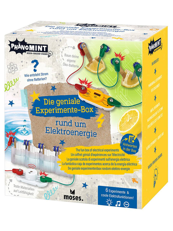 moses. Experimentier-Set "Elektrizität" - ab 8 Jahren - 14% | Experimentieren-spielzeug