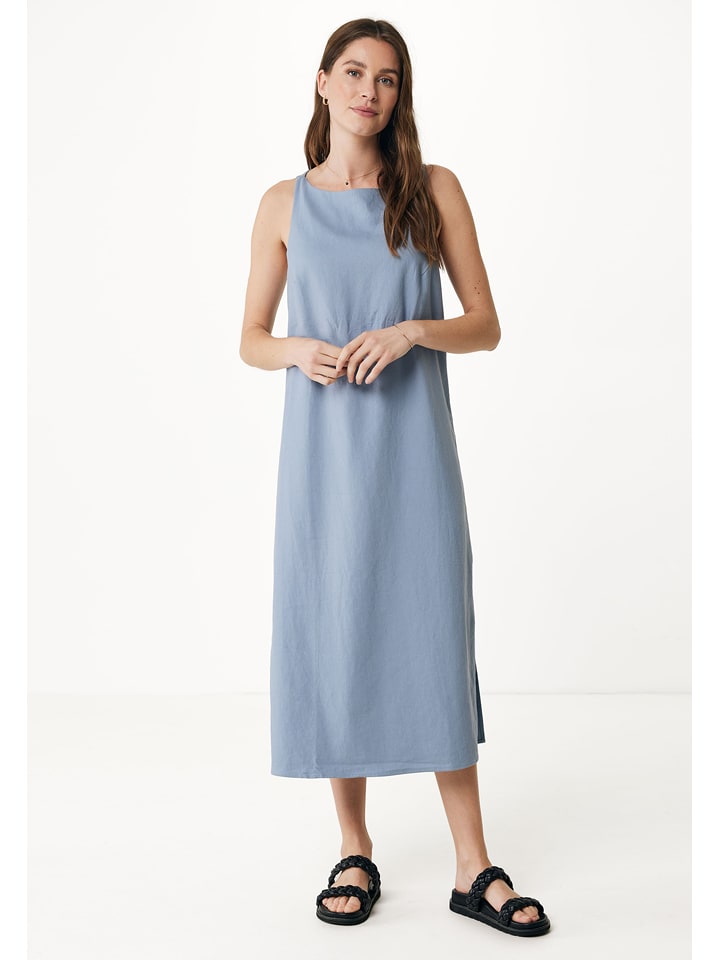 Mexx Kleid in Hellblau - 53% | Größe L | Damen-kleider