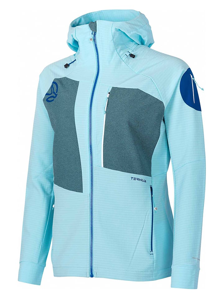 TERNUA Trekkingjacke in Hellblau - 71% | Größe XS | Damen-outdoorjacken