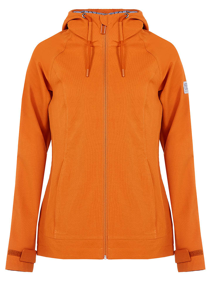 elkline Regenjacke "Sing out" in Orange - 34% | Größe 38 | Damen-outdoorjacken