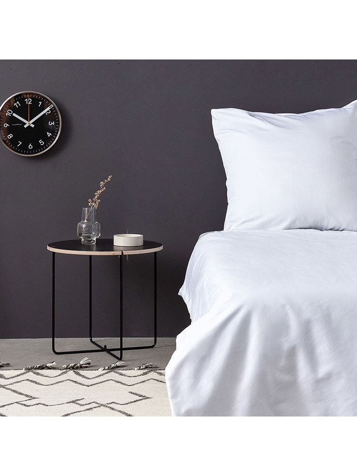 Colourful Cotton Satin-Bettwäsche-Set in Weiß - 69% | Größe 135x200 cm | Bettwaesche-bettwaren