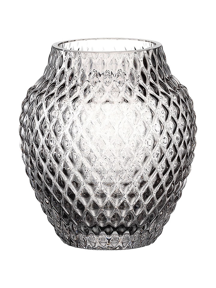 LEONARDO Vase "Poesia" in Grau - (H)11 x Ø 10 cm - 21% | Kerzen-vasen