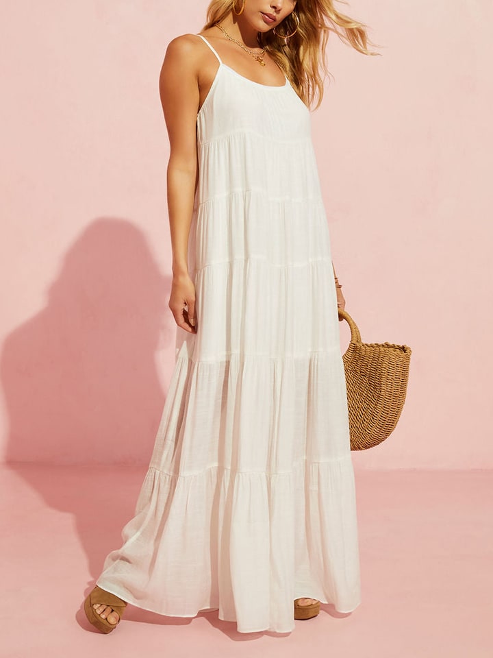 LA Angels Kleid in Weiß - 76% | Größe XL | Damen-kleider