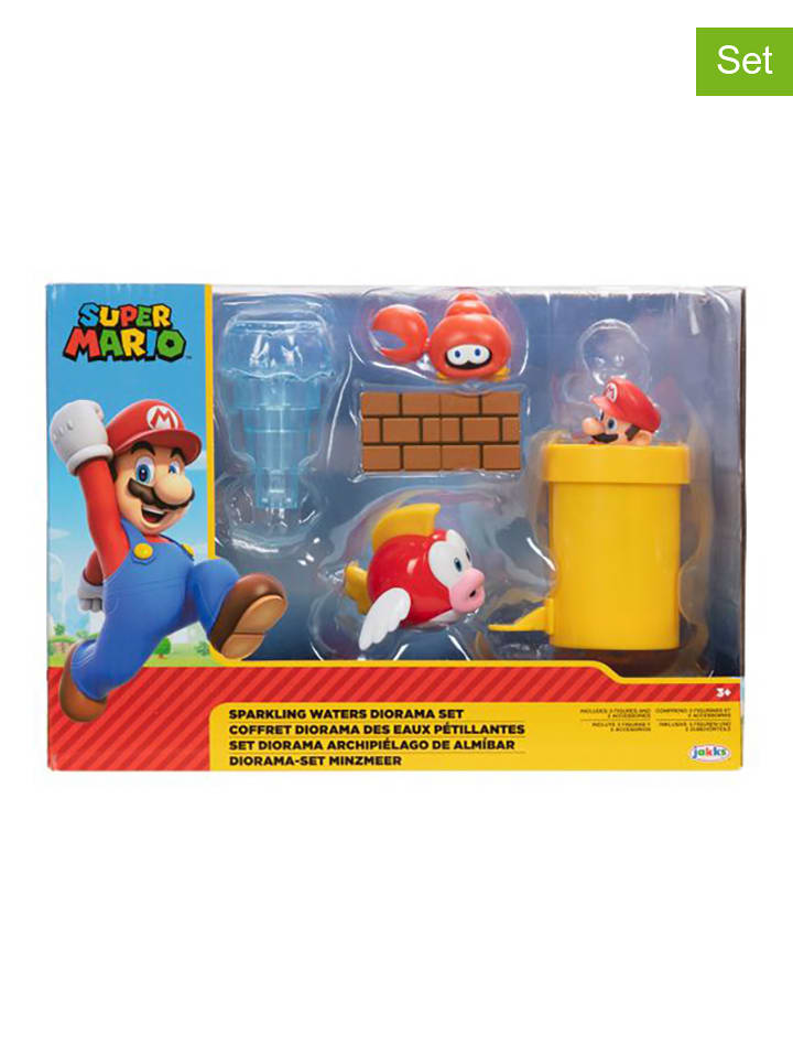Nintendo Super Mario Spielset "Nintendo Super Mario Sparkling Waters Diorama" - ab 3 Jahren - 16% | Spielfiguren