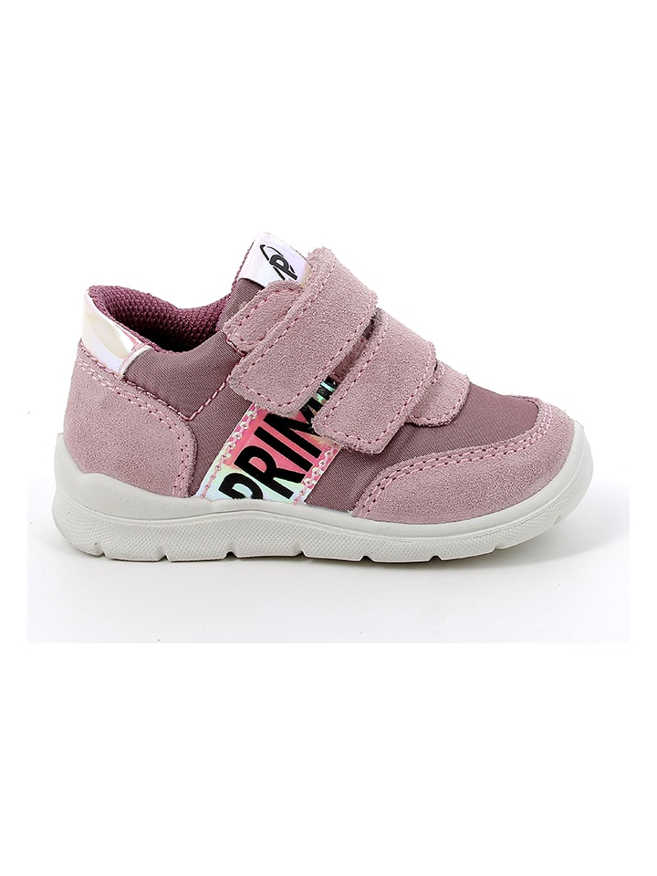 Primigi Leder-Sneakers in Rosa/ Weiß - 39% | Größe 22 | Babysneakers