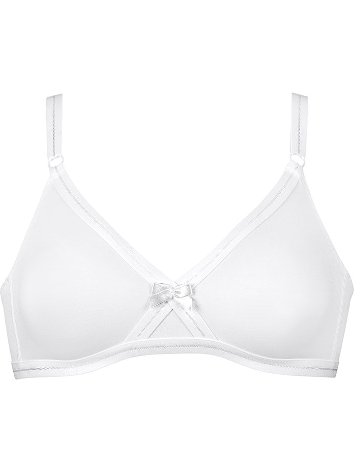 Naturana Bügelloser BH in Weiß - 25% | Größe 85B | Damen-bhs