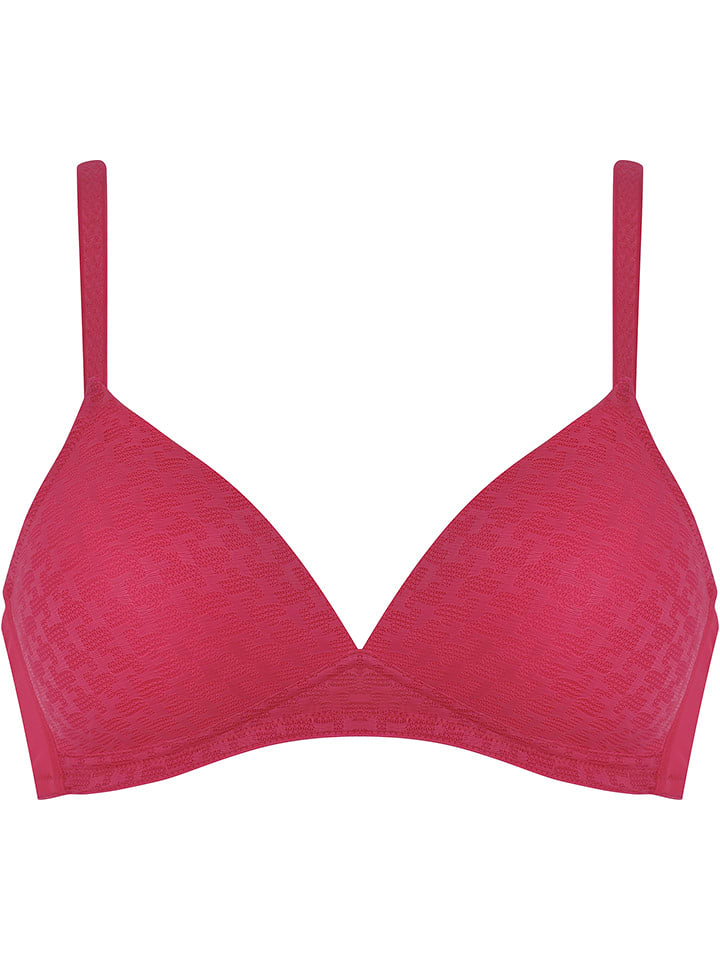 Naturana Bügelloser BH in Fuchsia - 80% | Größe 90A | Damen-bhs