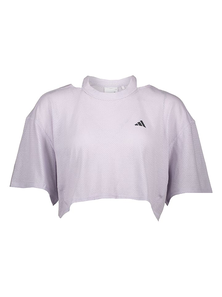adidas Laufshirt "Run Icons" in Lila - 79% | Größe L | Damen-outdoor-tops-shirts