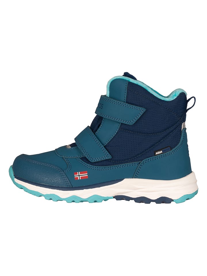 Trollkids Winterboots "Hafjell" in Blau - 51% | Größe 39 | Kinderstiefel
