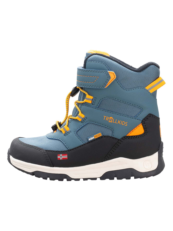 Trollkids Winterboots "Lofoten" in Blau - 46% | Größe 29 | Kinderstiefel