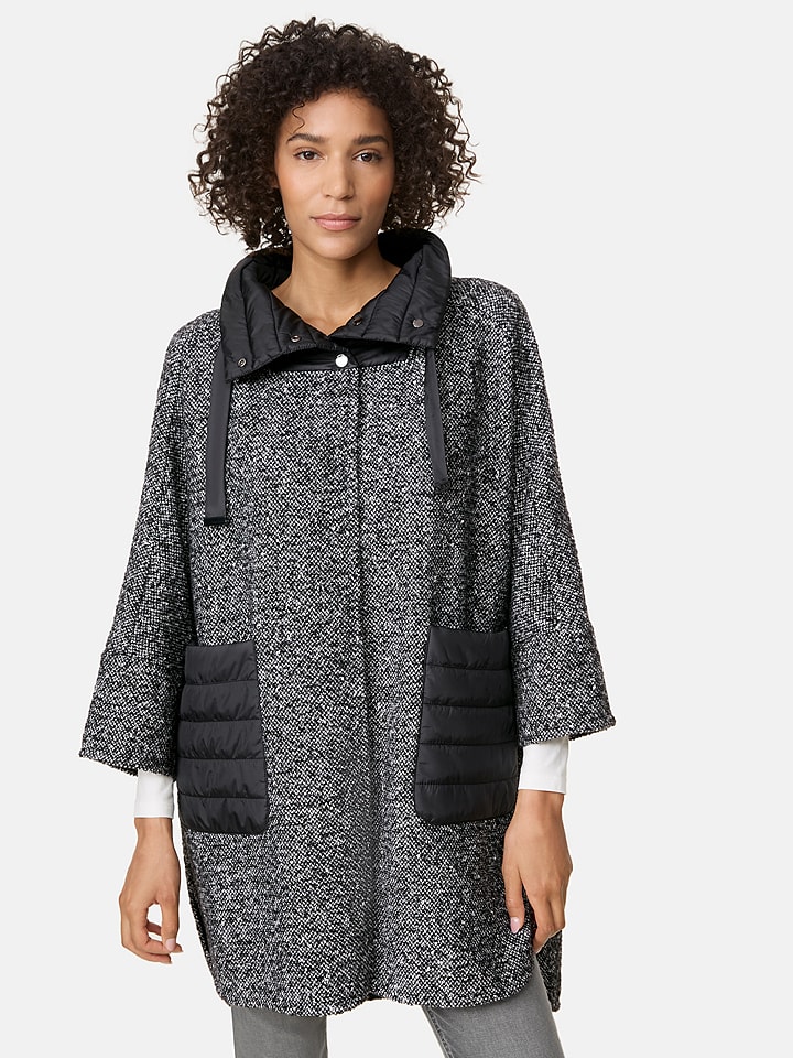 EDITION Cape in Schwarz - 72% | Größe 38 | Damenjacken