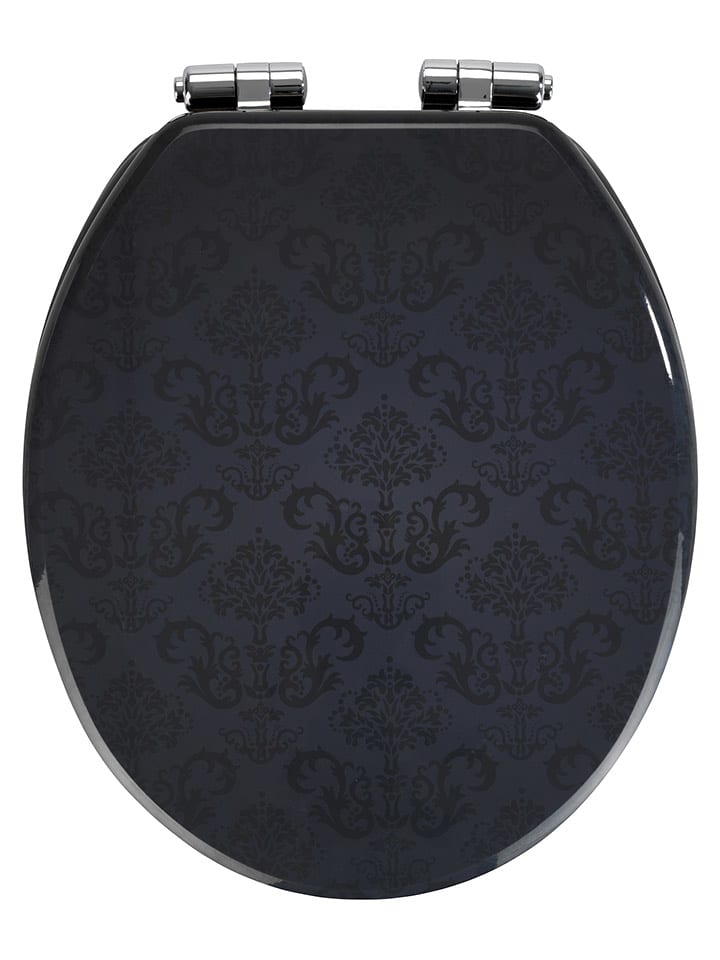 Wenko Absenkautomatik-WC-Sitz "Bellevue" in Schwarz - 30% | Badezimmer-accessoires