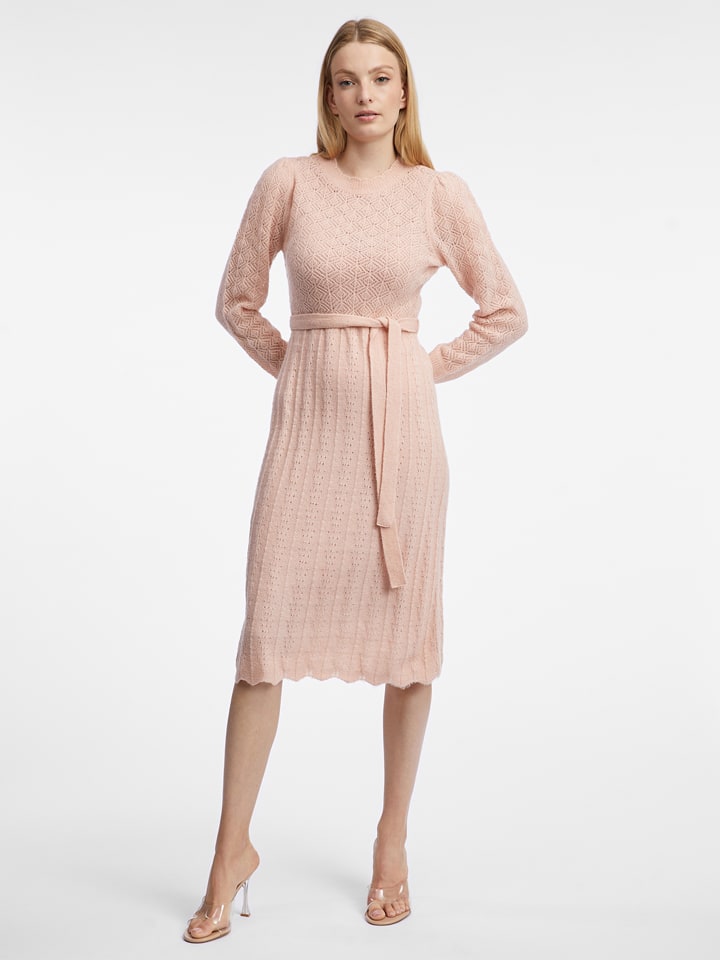orsay Strickkleid in Rosa - 55% | Größe XL | Damen-kleider