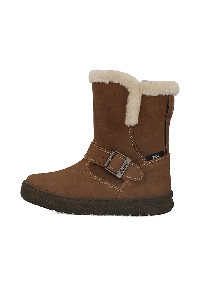 Lurchi Leder-Boots "Anna" in Cognac - 58% | Größe 38 | Kinderstiefel