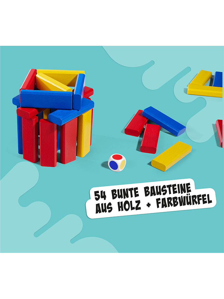 Noris Geschicklichkeitsspiel "3 bunte Bausteinspiele" - ab 3 Jahren - 16% | Gesellschaftsspiele