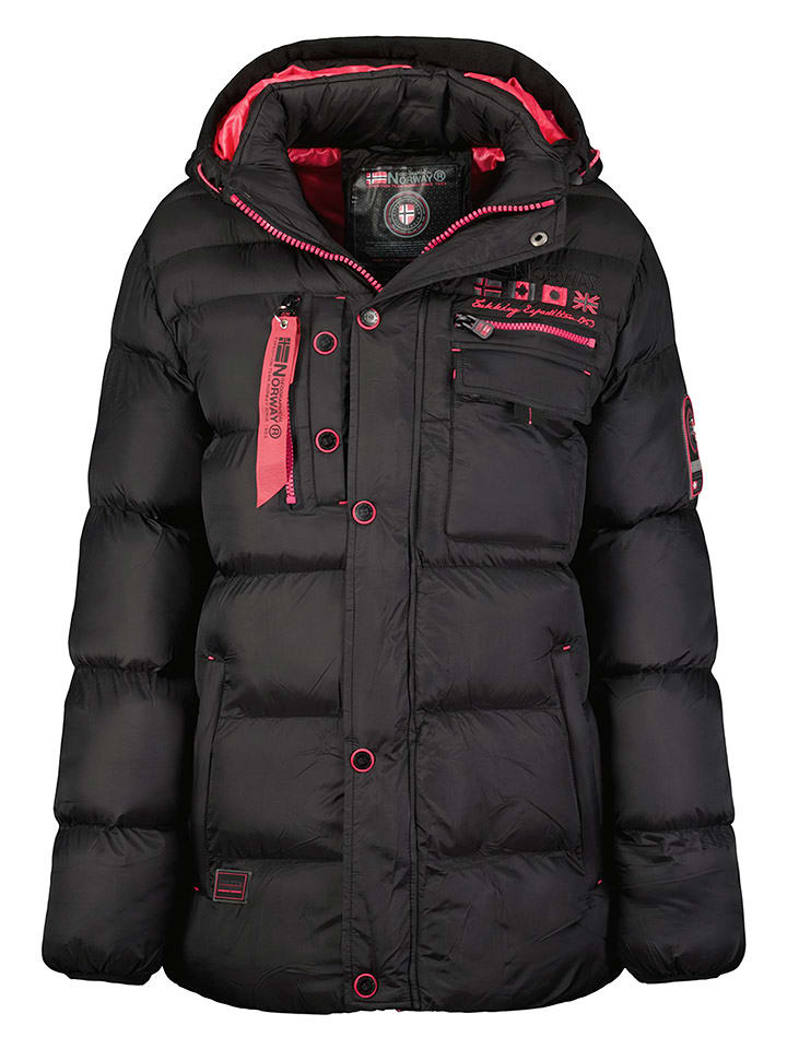 Geographical Norway Steppjacke "Citernier" in Schwarz - 73% | Größe XL | Damenjacken