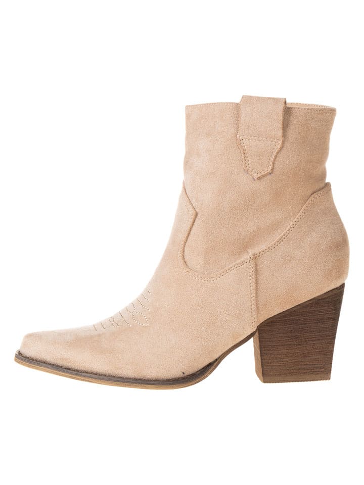 Bellucci Stiefeletten in Beige - 38% | Größe 36 | Stiefeletten