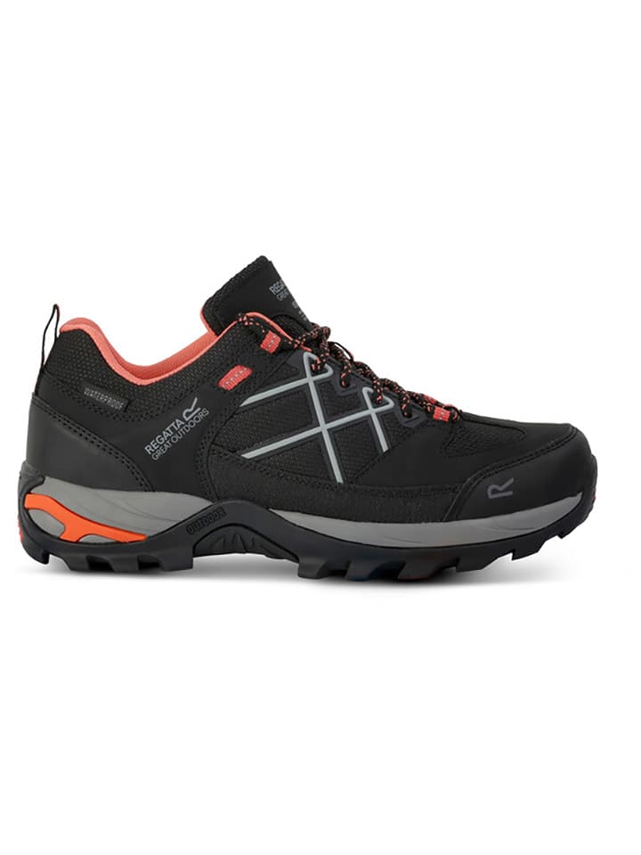 Regatta Wanderschuhe "Samaris III" in Schwarz - 63% | Größe 37 | Damen-outdoor-sport-schuhe
