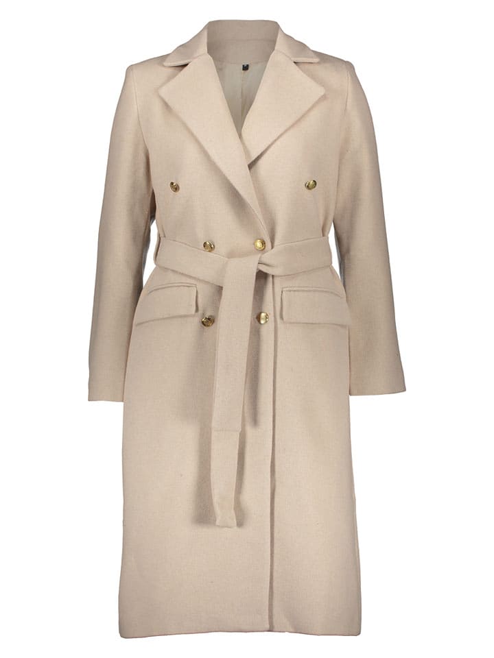 trendyol Übergangsmantel in Beige - 74% | Größe 34 | Damenjacken