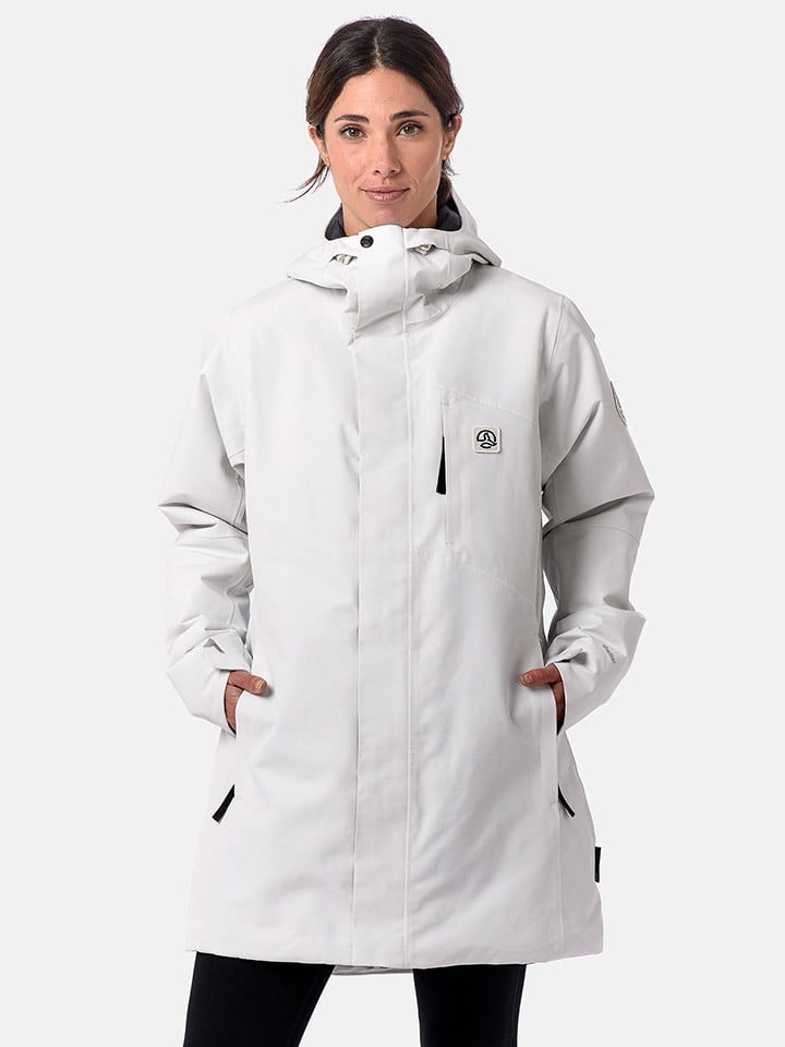 TERNUA Funktionsmantel "Conne" in Grau - 78% | Größe S | Damen-outdoorjacken