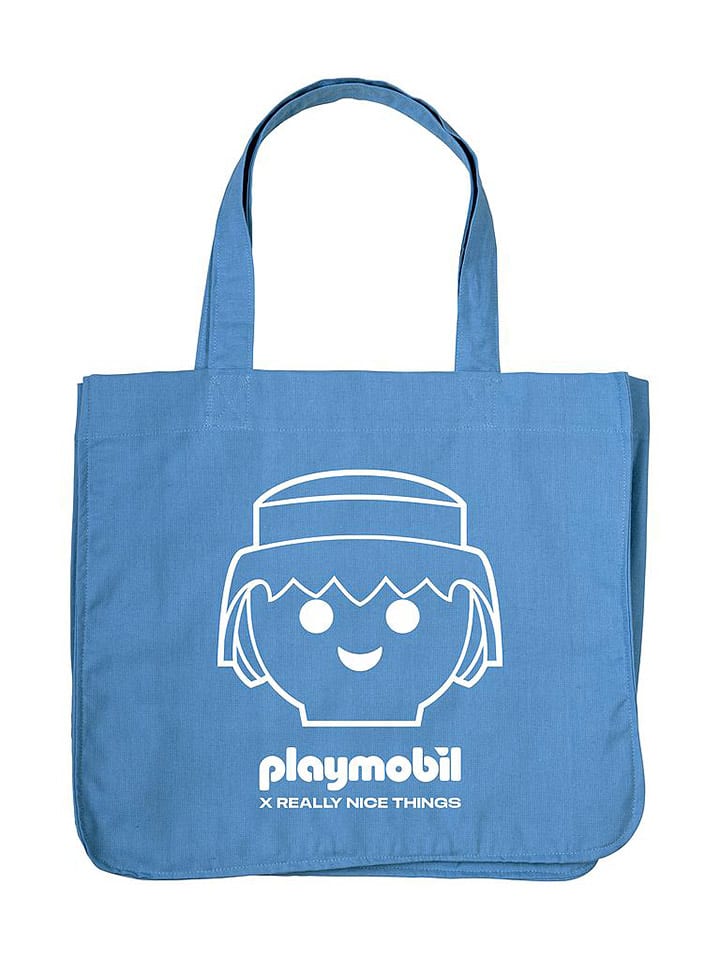 Playmobil Shopper in Blau - (B)36 x (H)41 cm - 60% | Herrentaschen