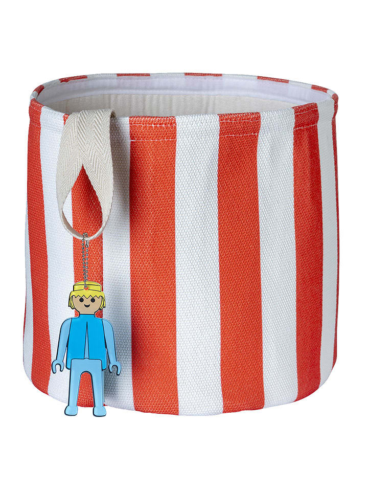 Playmobil Aufbewahrungskorb "Lennie" in Rot/ Weiß - Ø 30 cm - 41% | Kisten-koerbe