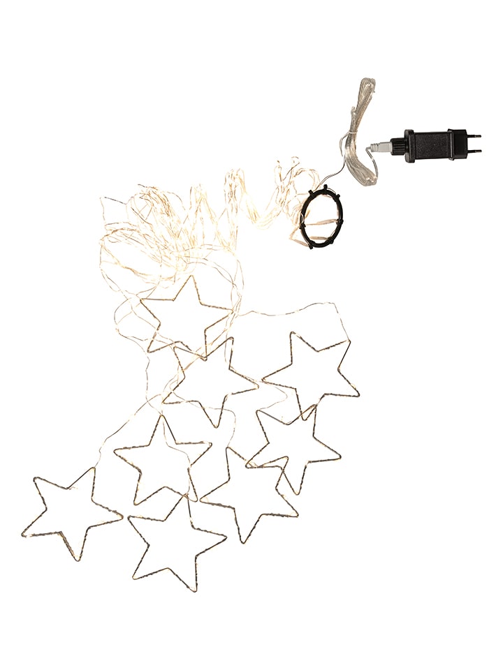 STAR Trading Łańcuch świetlny LED "Candycane" w kolorze złotym - dł. 200 cm rozmiar: onesize
