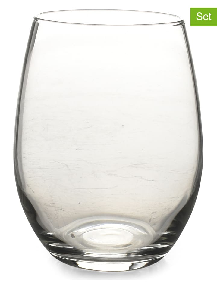 Salt and Pepper 6er-Set: Gläser "Tinta" in Transparent - 440 ml - 19% | Gedeckter-tisch