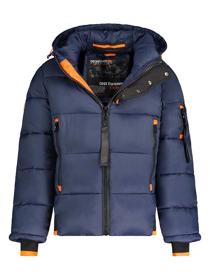 Geographical Norway Kurtka zimowa "Calix" w kolorze granatowym rozmiar: 3XL