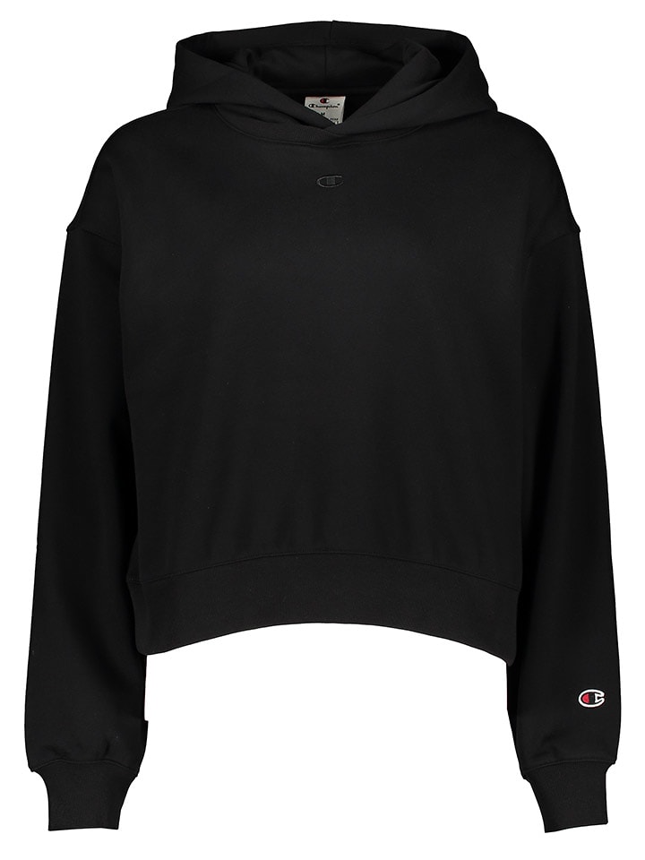 Champion Hoodie in Schwarz - 68% | Größe L | Damen-sweatshirts-jacken